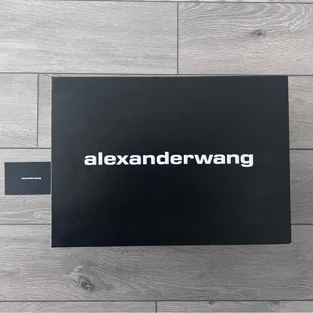 Alexander Wang Black Shoe Box